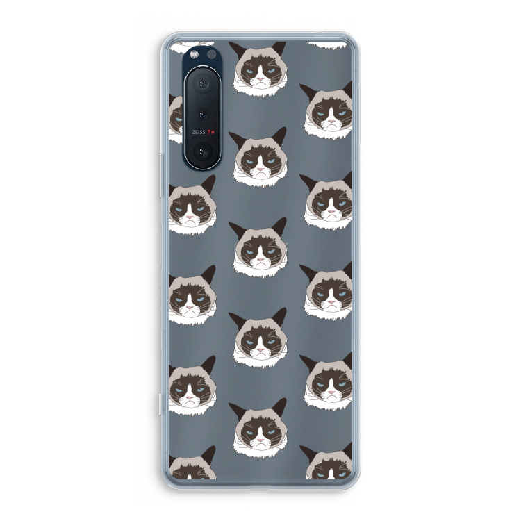 It's a Purrr Case: Sony Xperia 5 II Transparant Hoesje