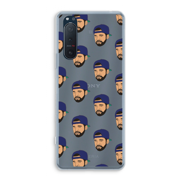 Drake Away: Sony Xperia 5 II Transparant Hoesje
