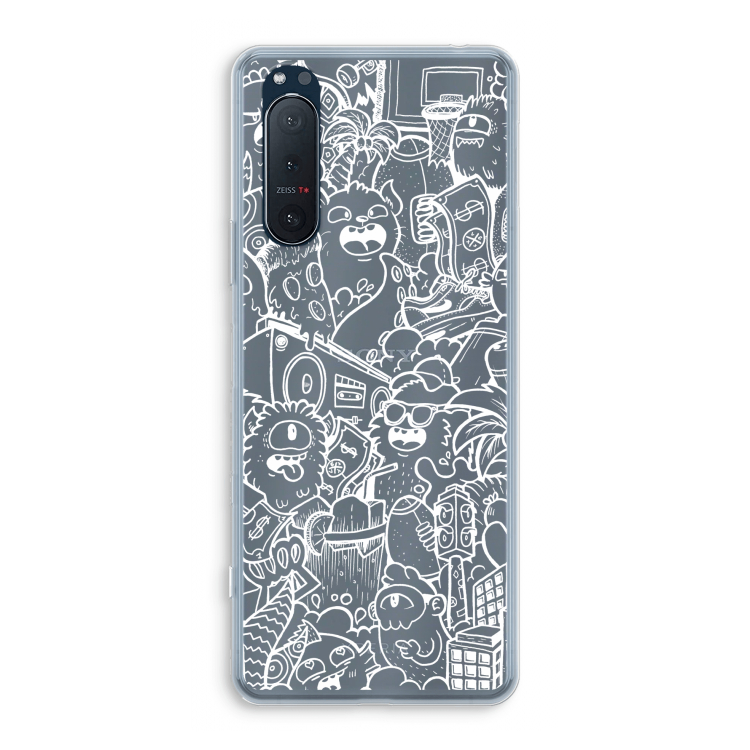 Vexx City #2: Sony Xperia 5 II Transparant Hoesje