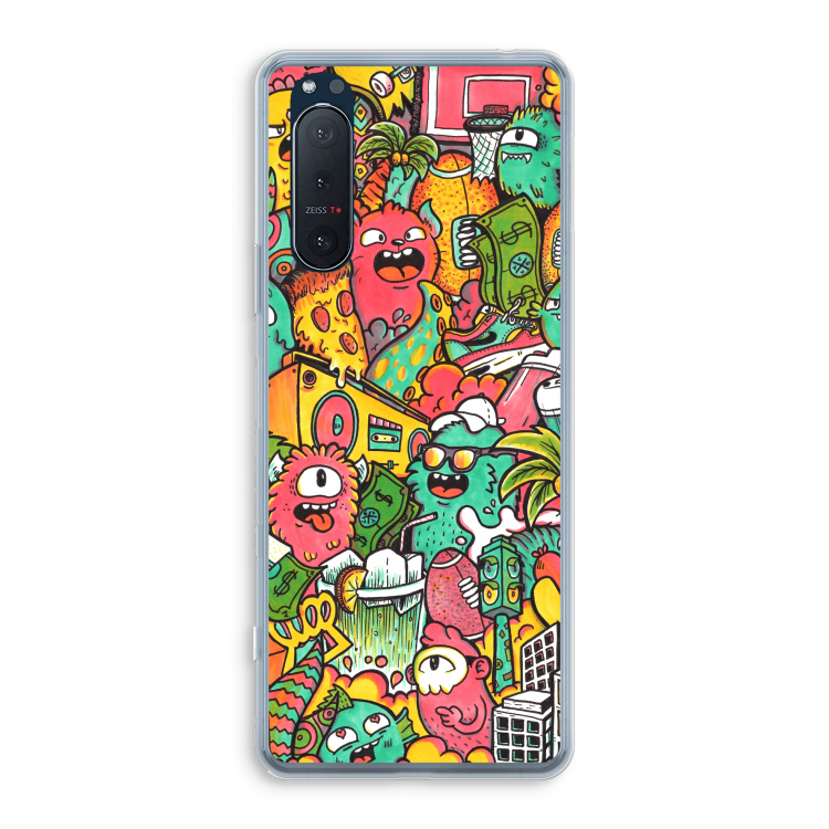 Vexx City: Sony Xperia 5 II Transparant Hoesje
