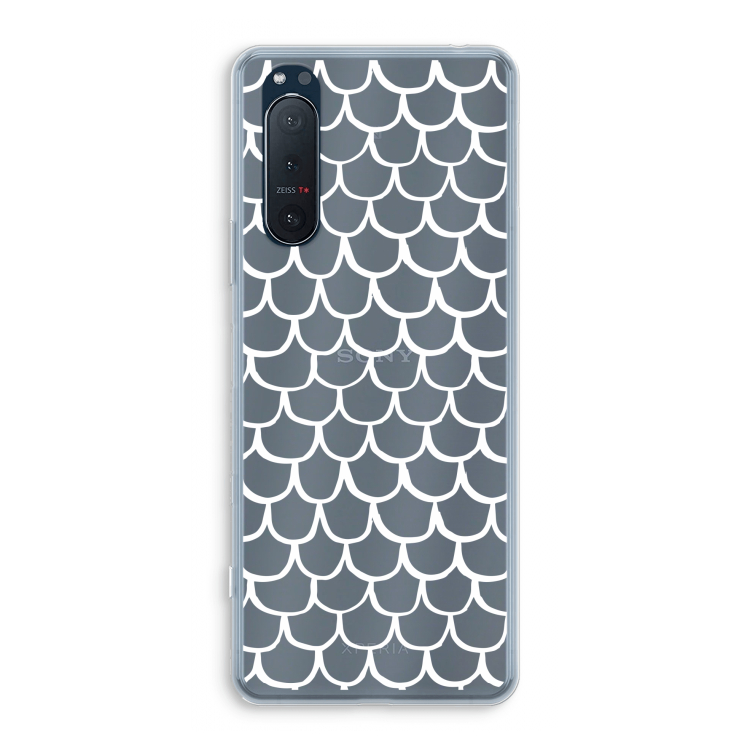 Dakpannetjes: Sony Xperia 5 II Transparant Hoesje