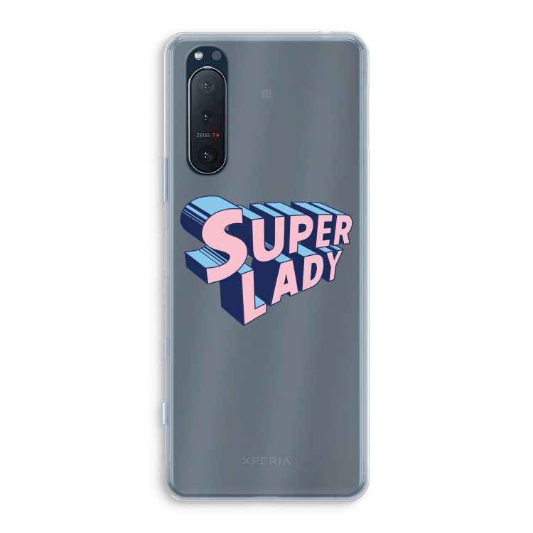 Superlady: Sony Xperia 5 II Transparant Hoesje