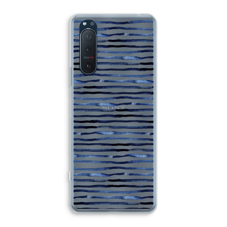 Verrassende lijnen: Sony Xperia 5 II Transparant Hoesje