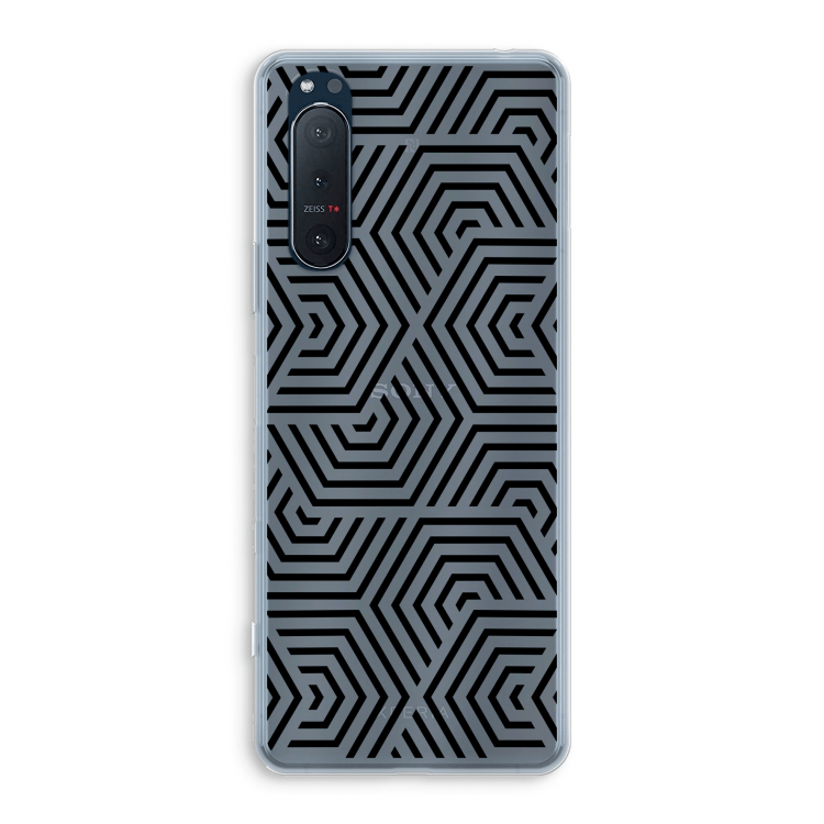 Magic pattern: Sony Xperia 5 II Transparant Hoesje