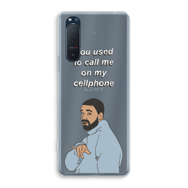Hotline bling: Sony Xperia 5 II Transparant Hoesje