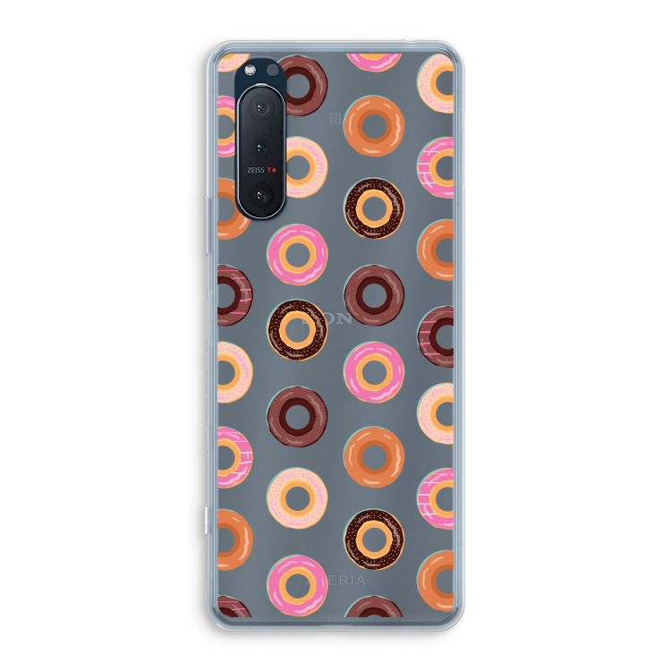 Donuts: Sony Xperia 5 II Transparant Hoesje