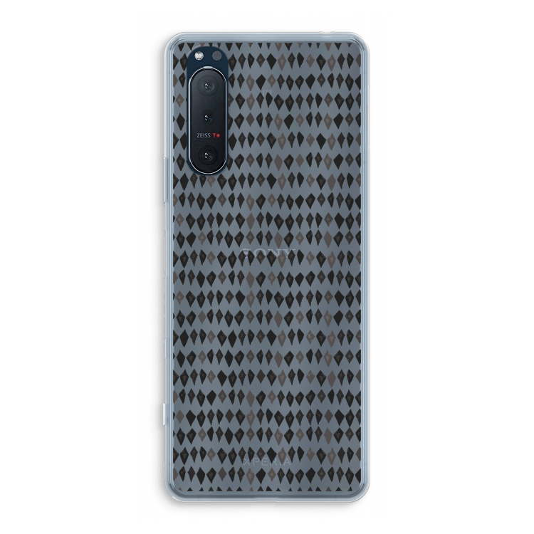 Crazy shapes: Sony Xperia 5 II Transparant Hoesje