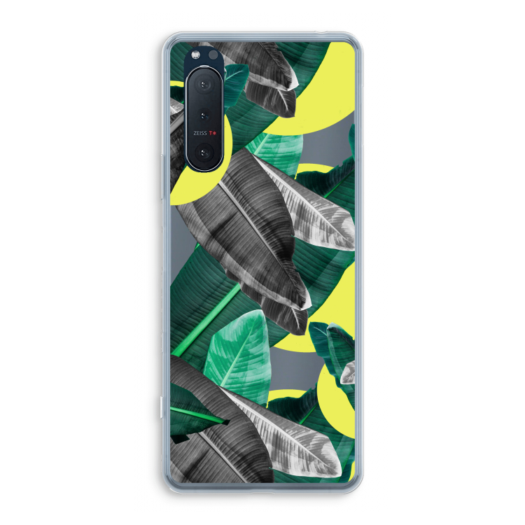 Fantasie jungle: Sony Xperia 5 II Transparant Hoesje