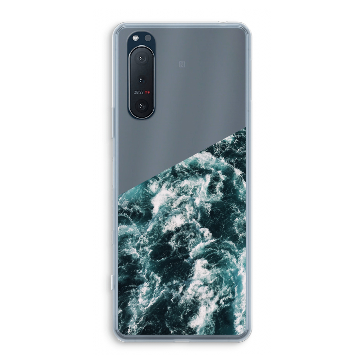 Zee golf: Sony Xperia 5 II Transparant Hoesje