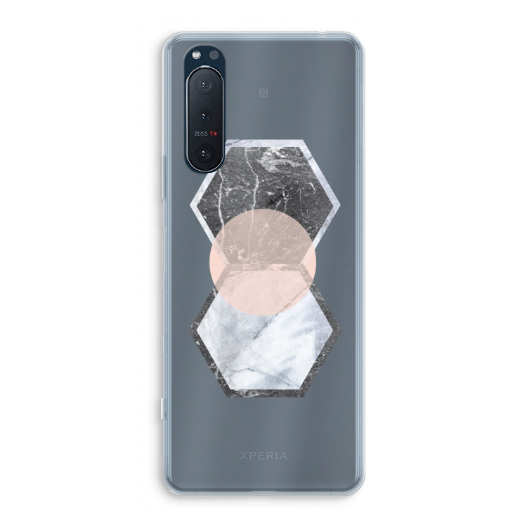 Creatieve toets: Sony Xperia 5 II Transparant Hoesje