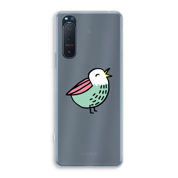 Birdy: Sony Xperia 5 II Transparant Hoesje