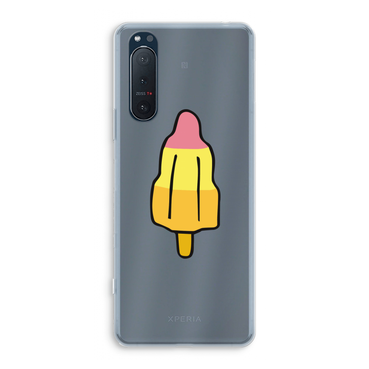 Raketijsje: Sony Xperia 5 II Transparant Hoesje