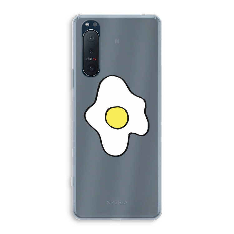 Spiegelei: Sony Xperia 5 II Transparant Hoesje