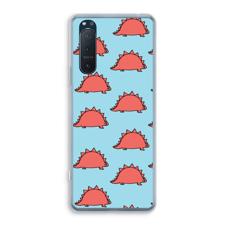 Dinosawrr: Sony Xperia 5 II Transparant Hoesje