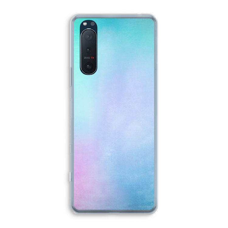 mist pastel: Sony Xperia 5 II Transparant Hoesje