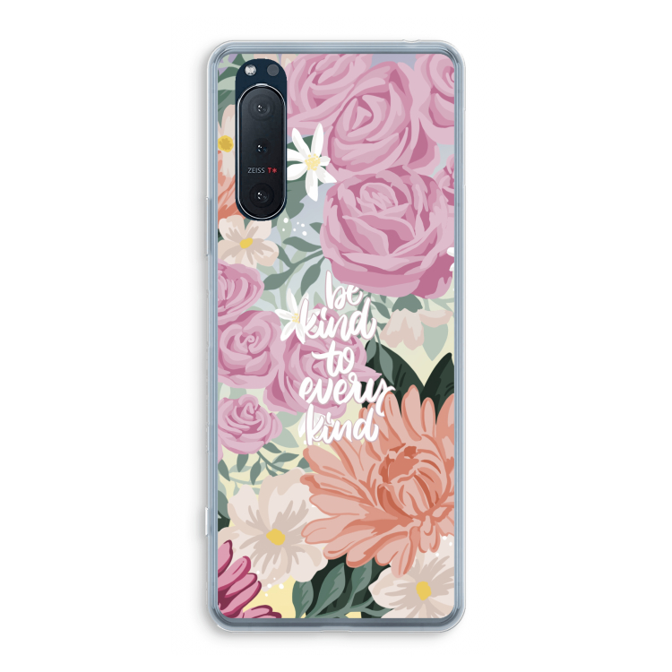 Kindness matters: Sony Xperia 5 II Transparant Hoesje