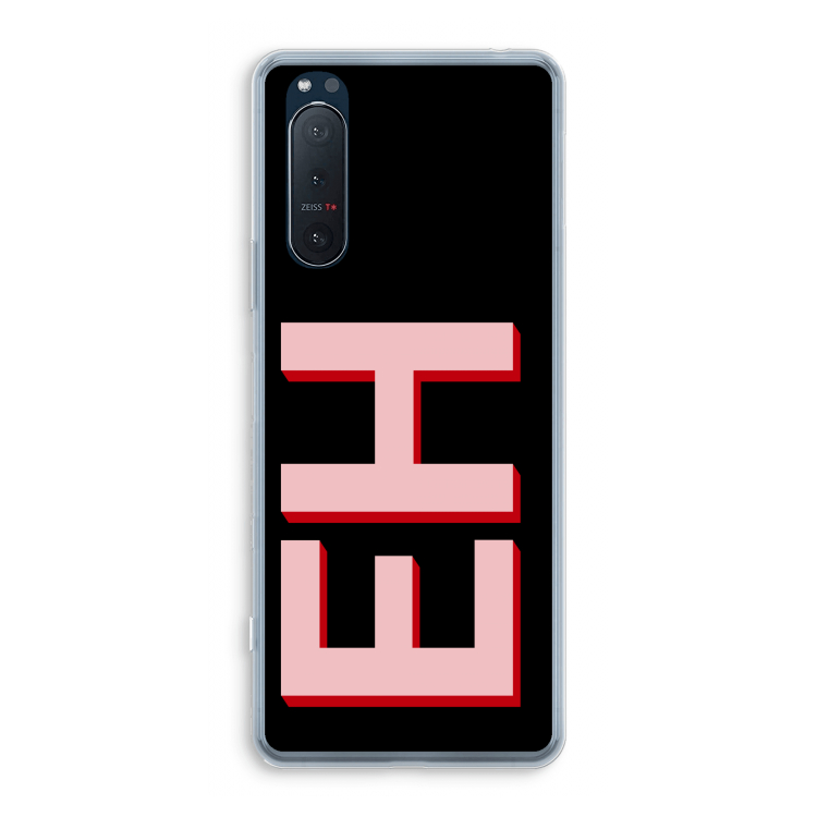 Monogram: Sony Xperia 5 II Transparant Hoesje
