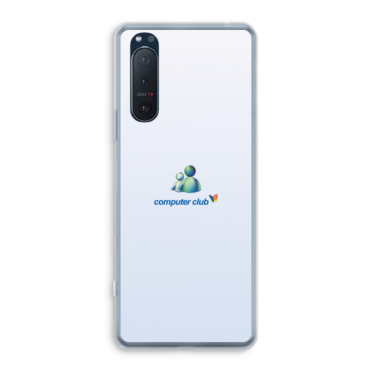 MSN: Sony Xperia 5 II Transparant Hoesje