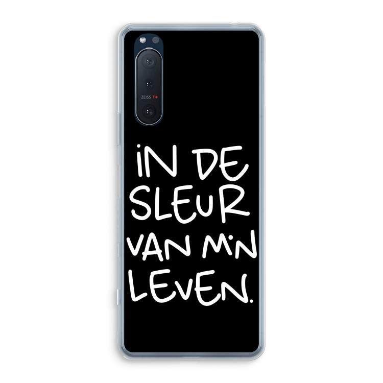 De Sleur: Sony Xperia 5 II Transparant Hoesje