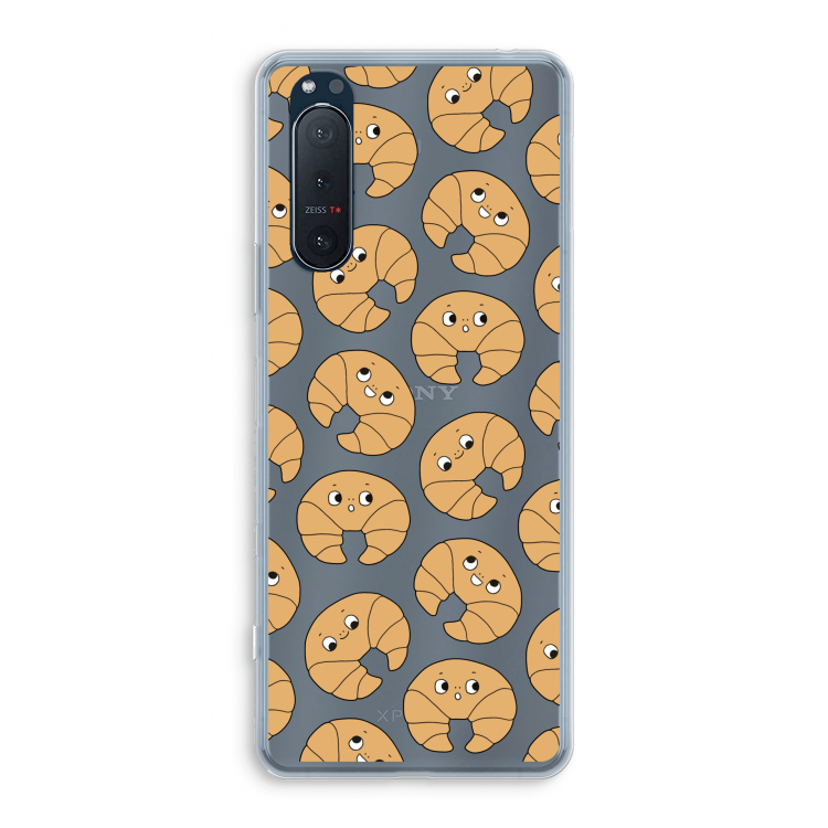 Croissant: Sony Xperia 5 II Transparant Hoesje