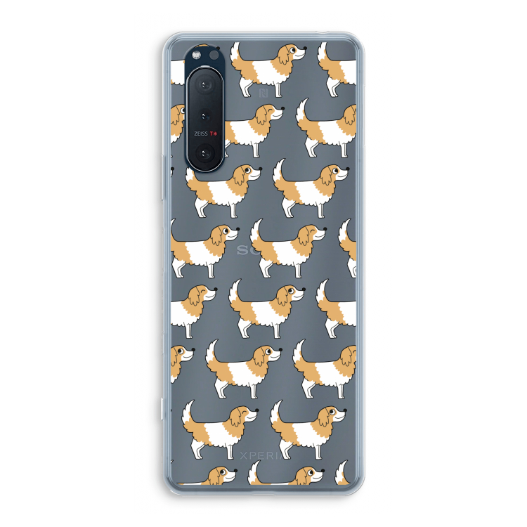 Doggy: Sony Xperia 5 II Transparant Hoesje