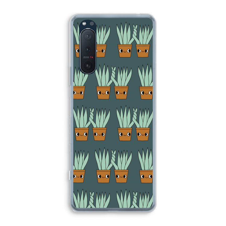 Sansevieria: Sony Xperia 5 II Transparant Hoesje