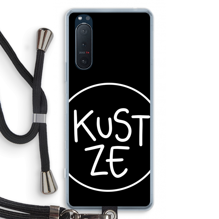 KUST ZE: Sony Xperia 5 II Transparant Hoesje met koord