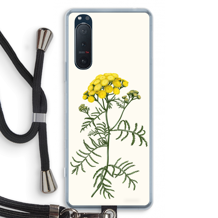 Tansy: Sony Xperia 5 II Transparant Hoesje met koord