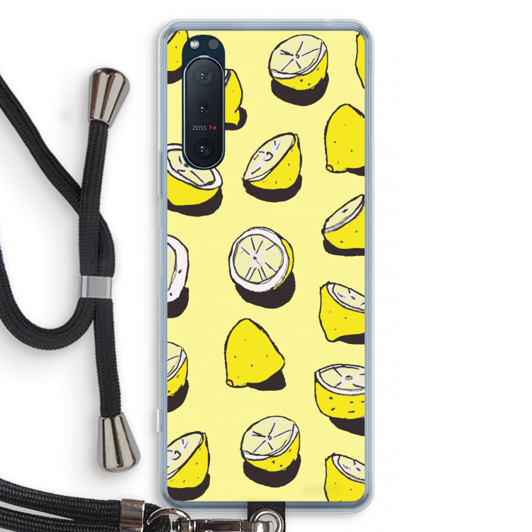 When Life Gives You Lemons...: Sony Xperia 5 II Transparant Hoesje met koord