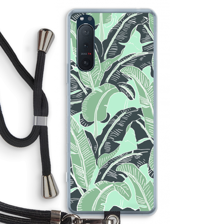 This Sh*t Is Bananas: Sony Xperia 5 II Transparant Hoesje met koord