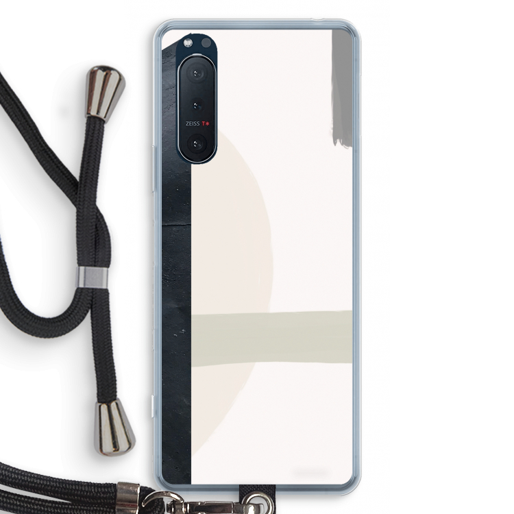 Baca: Sony Xperia 5 II Transparant Hoesje met koord