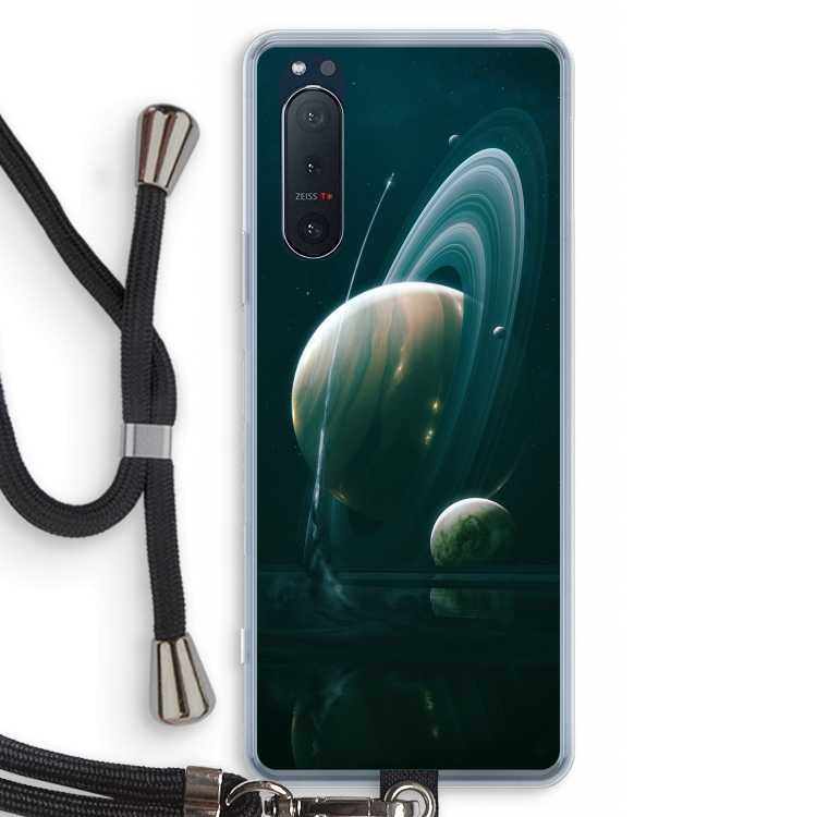 Mercurius: Sony Xperia 5 II Transparant Hoesje met koord