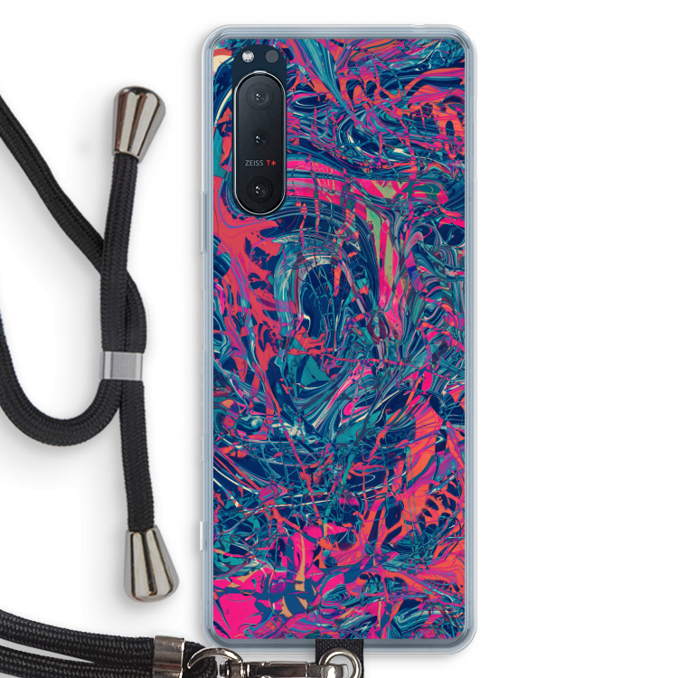 Sleeping Dreams: Sony Xperia 5 II Transparant Hoesje met koord