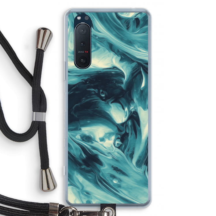 Dreaming About Whales: Sony Xperia 5 II Transparant Hoesje met koord