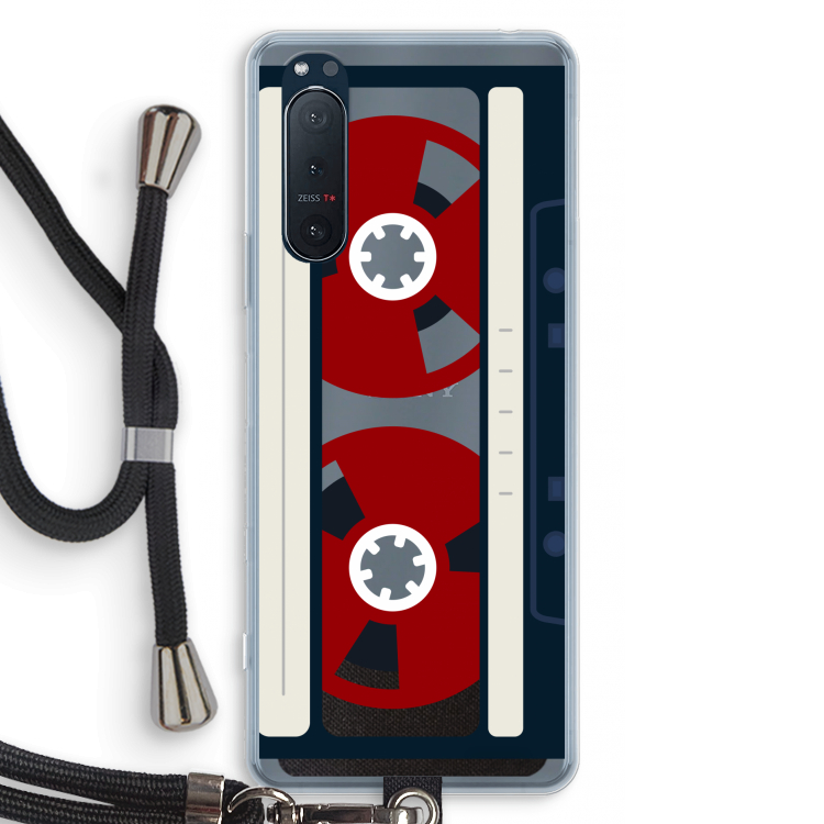 Here's your tape: Sony Xperia 5 II Transparant Hoesje met koord
