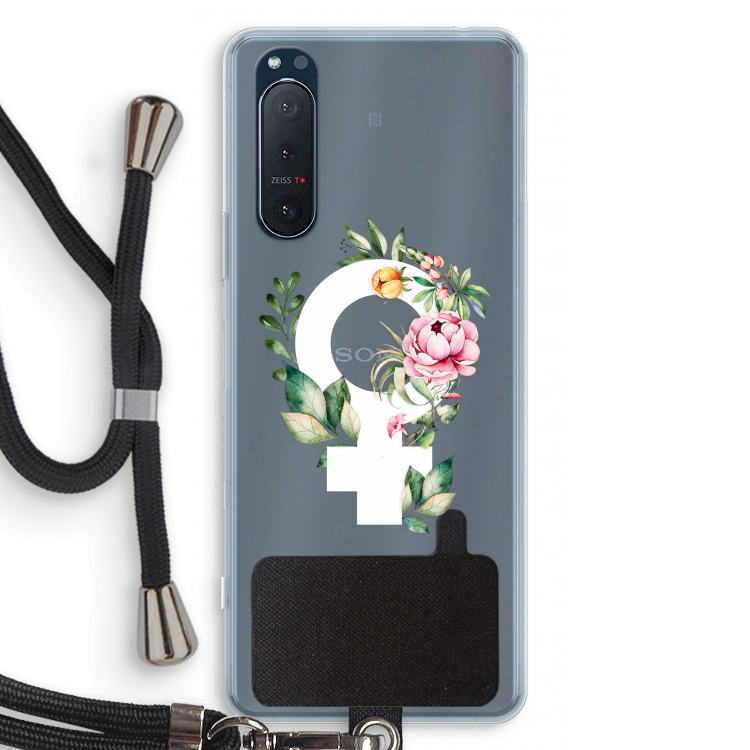 Venus: Sony Xperia 5 II Transparant Hoesje met koord
