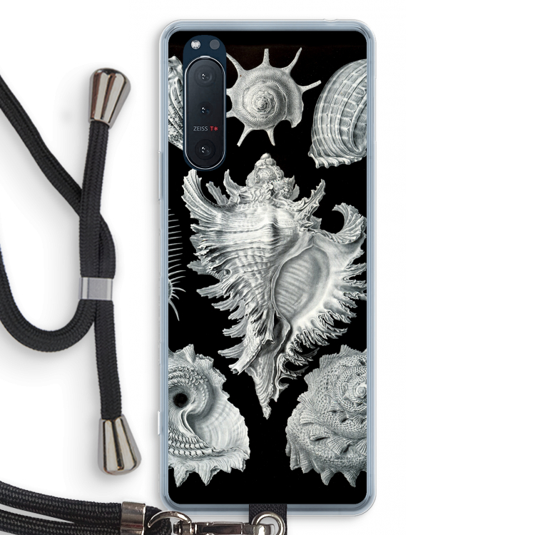 Haeckel Prosobranchia: Sony Xperia 5 II Transparant Hoesje met koord