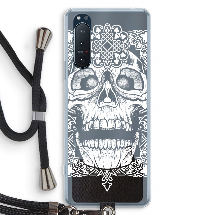Seek & Destroy: Sony Xperia 5 II Transparant Hoesje met koord