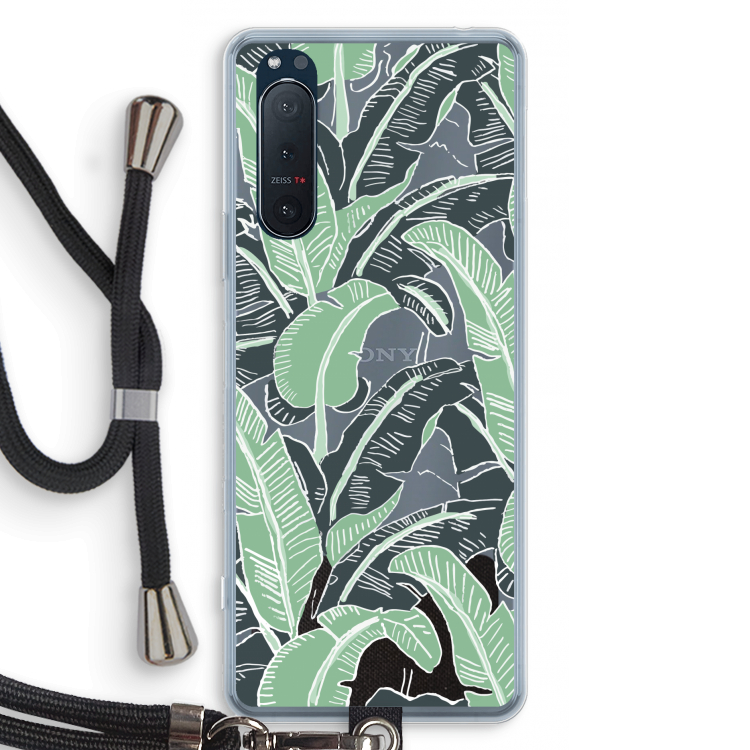 This Sh*t Is Bananas: Sony Xperia 5 II Transparant Hoesje met koord