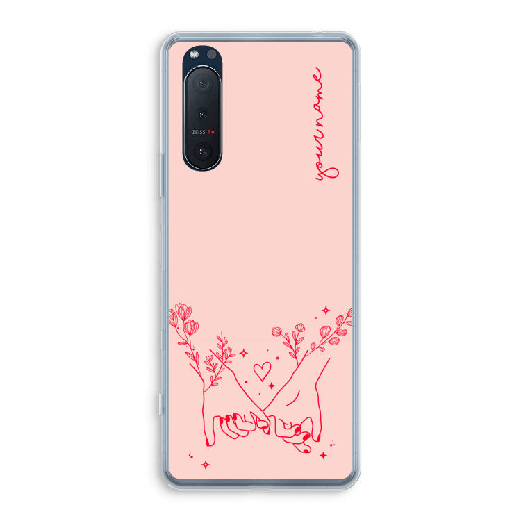 Best Friends: Sony Xperia 5 II Transparant Hoesje