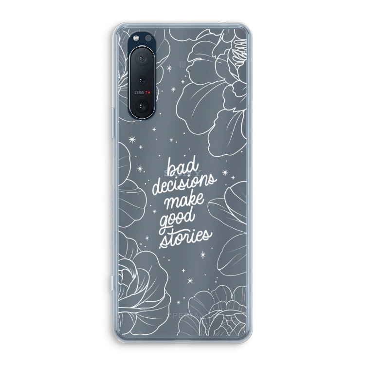 Good stories: Sony Xperia 5 II Transparant Hoesje