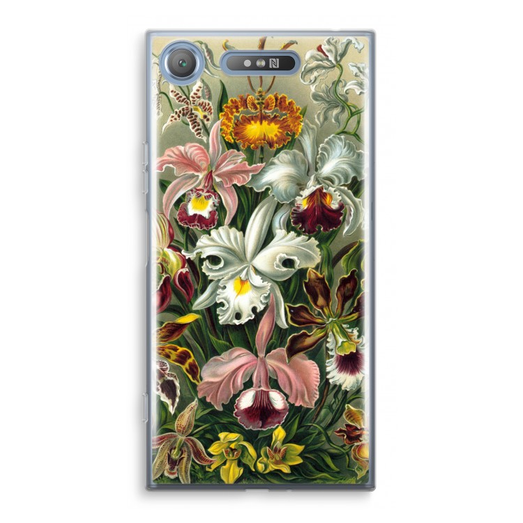 Haeckel Orchidae: Sony Xperia XZ1 Transparant Hoesje