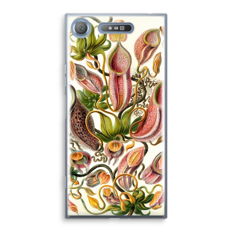 Haeckel Nepenthaceae: Sony Xperia XZ1 Transparant Hoesje