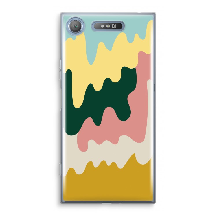 Baar B: Sony Xperia XZ1 Transparant Hoesje