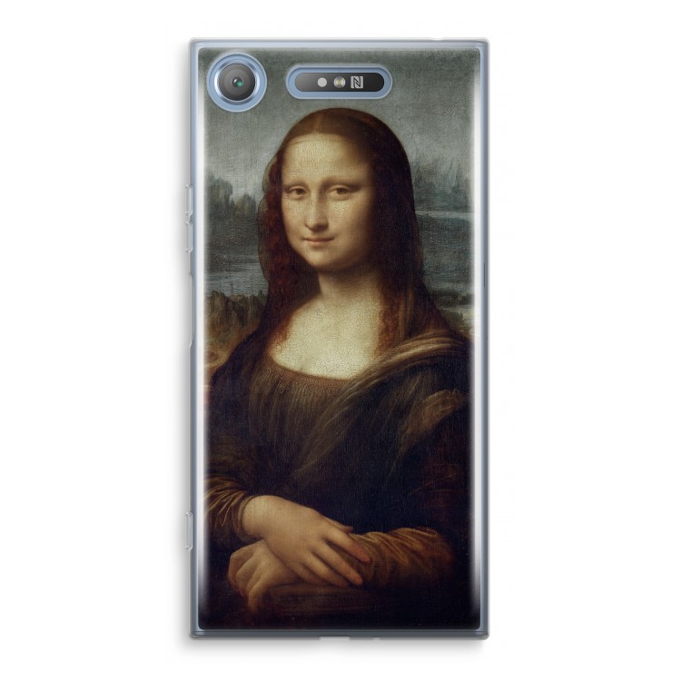 Mona Lisa: Sony Xperia XZ1 Transparant Hoesje
