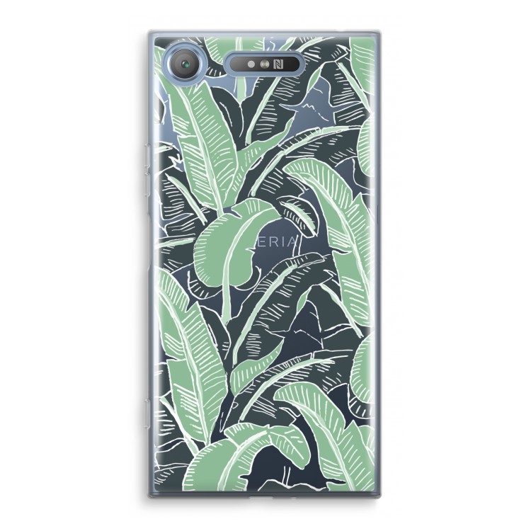 This Sh*t Is Bananas: Sony Xperia XZ1 Transparant Hoesje