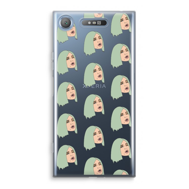 King Kylie: Sony Xperia XZ1 Transparant Hoesje