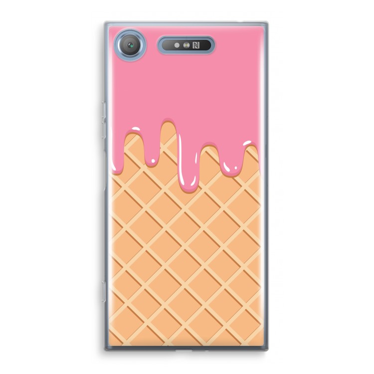 Ice cream: Sony Xperia XZ1 Transparant Hoesje
