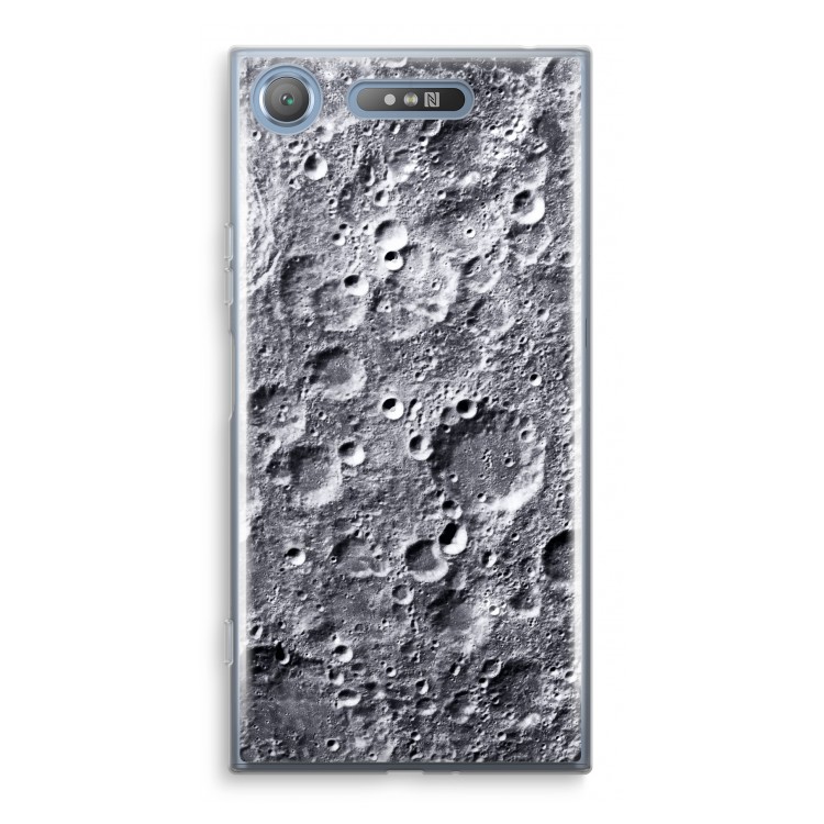Maanlandschap: Sony Xperia XZ1 Transparant Hoesje