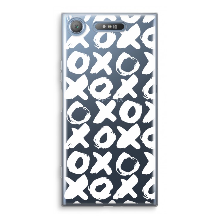 XOXO: Sony Xperia XZ1 Transparant Hoesje